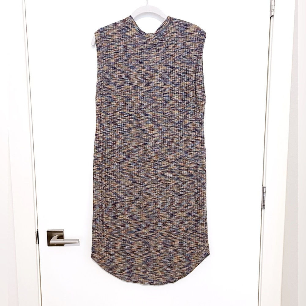 Drew Ribbed Knit Drawstring Dress - Picture 2 of 4